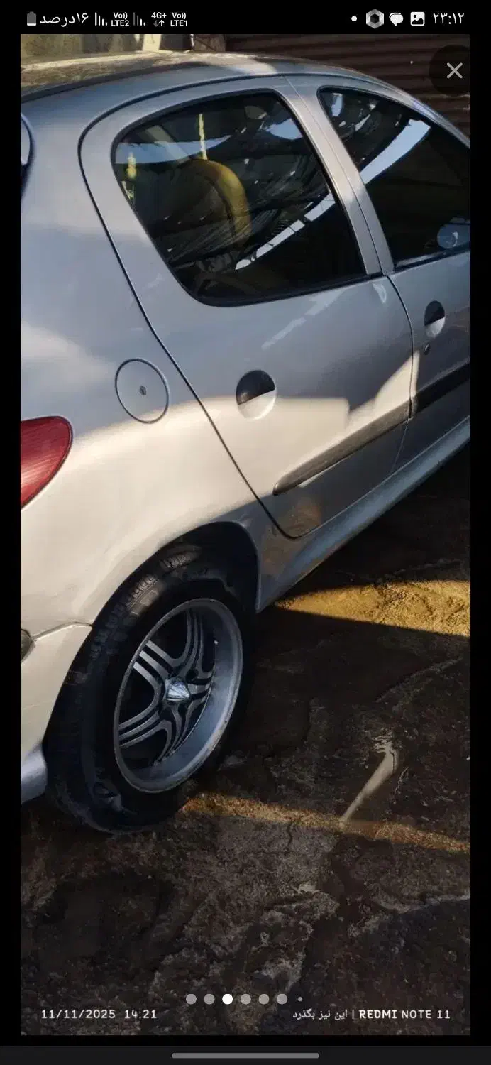 ۲۰۶ مدل ۸۴|خودرو سواری و وانت|قوچان, |دیوار