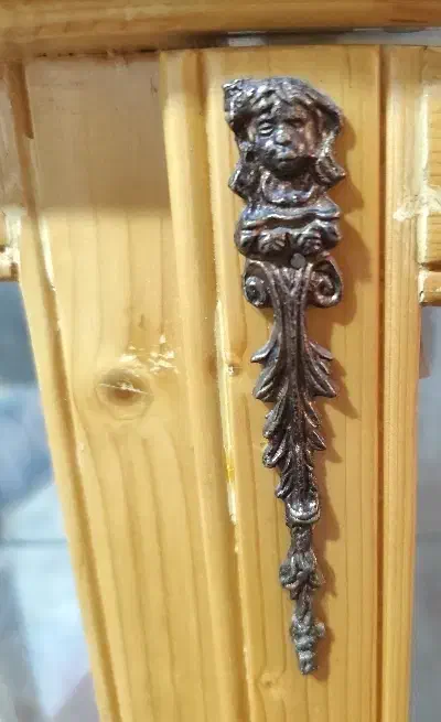 بوفه ویترین تمام چوب یراق برنجی کاملا سالم|بوفه، ویترین، کنسول|تهران, سازمان برنامه شمالی|دیوار