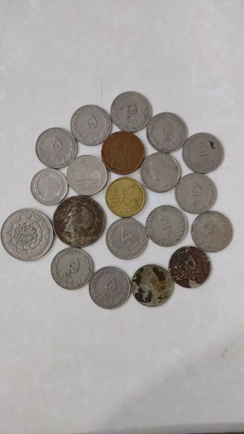 سکه های قدیمی|کلکسیون سکه، تمبر، اسکناس|مشهد, شفا|دیوار