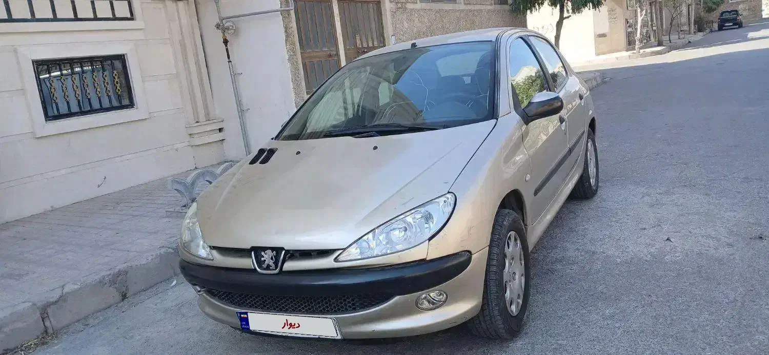 پژو 206  سالم و خانگی مدل 86 تیپ 3|خودرو سواری و وانت|فردیس, شهرک وحدت|دیوار