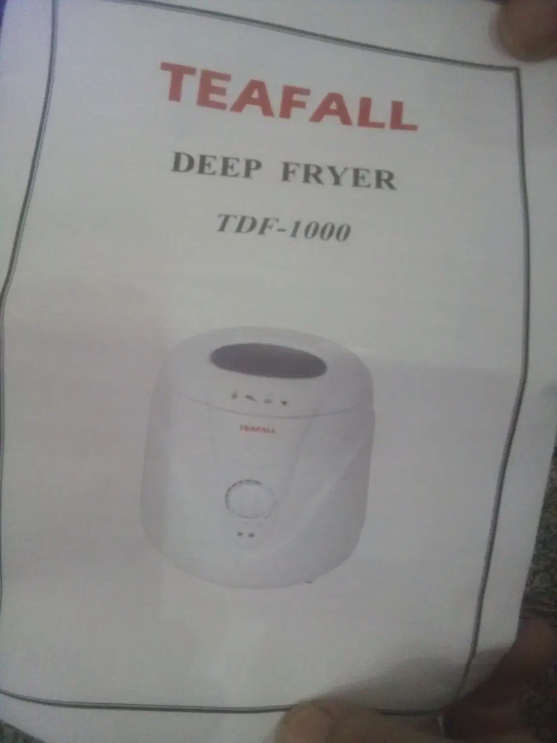 سرخ کن تفال|اجاق گاز و لوازم برقی پختوپز|مشکیندشت, |دیوار