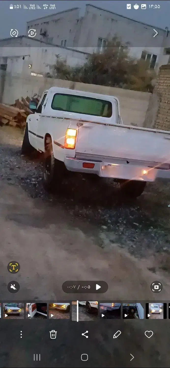 نیسان بنزینی تک کارت سند خودروبر|خودرو سواری و وانت|آق قلا, |دیوار