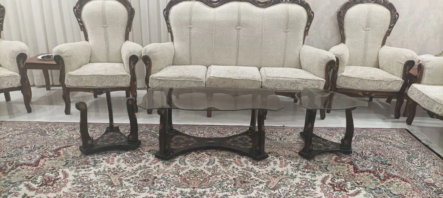 میز جلو مبلی|مبلمان خانگی و میز عسلی|سبزوار, قصبه اب یمین|دیوار