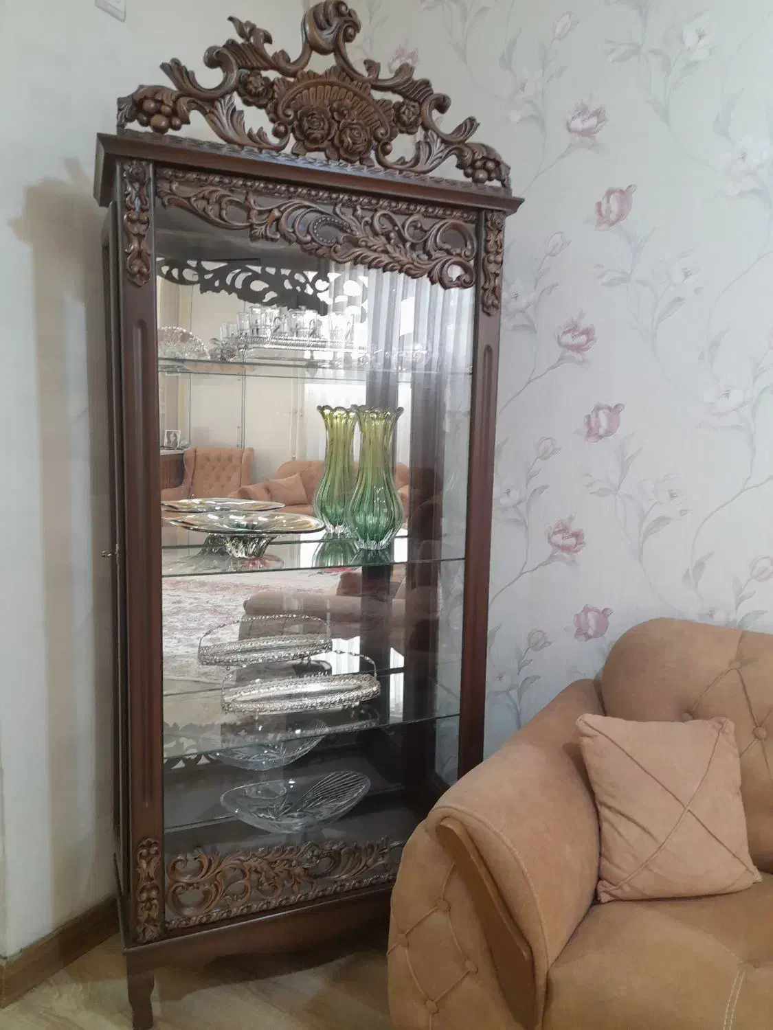 بوفه چوب|بوفه، ویترین، کنسول|سهند, |دیوار