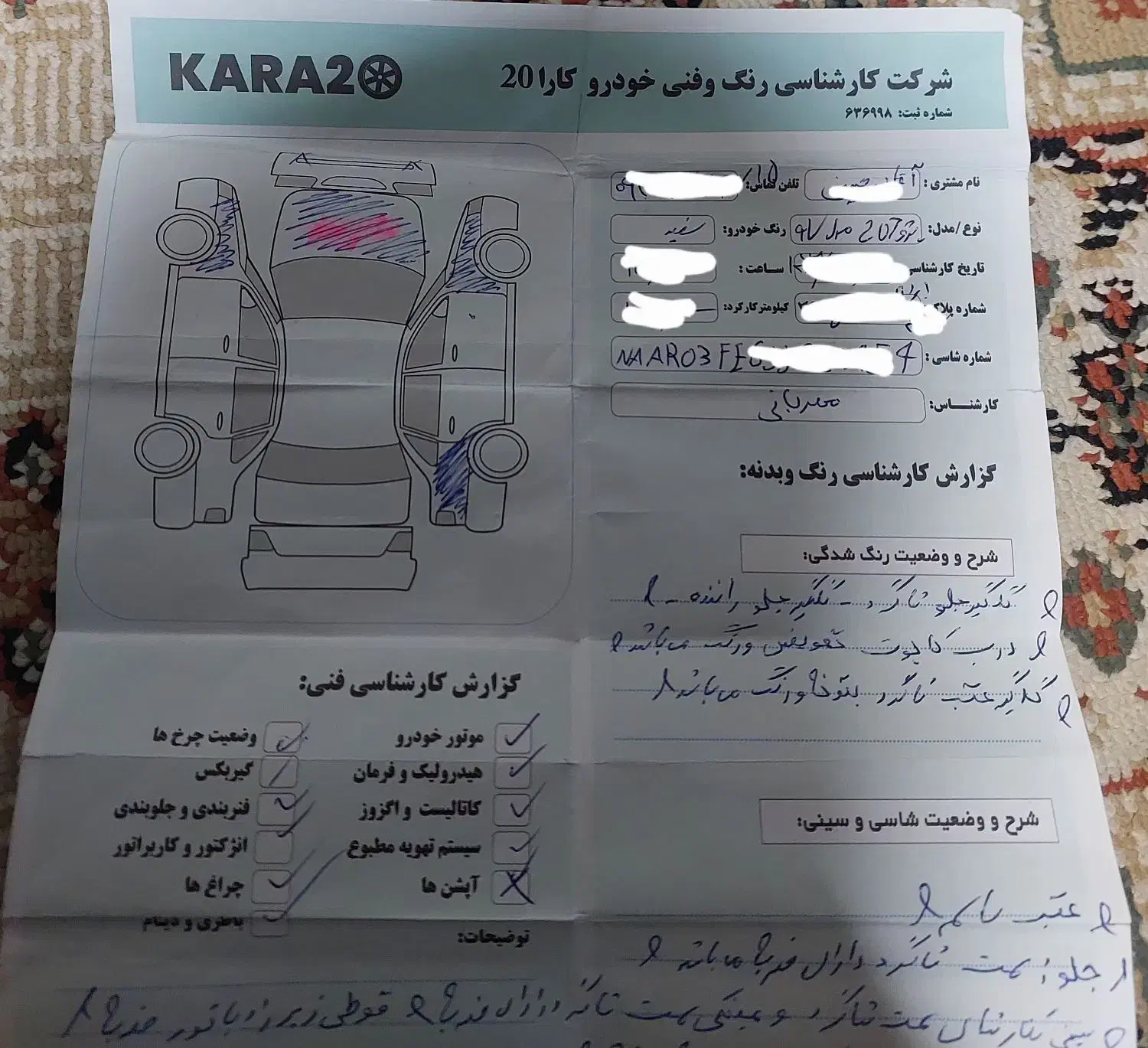 ۲۰۷ مدل ۹۷|خودرو سواری و وانت|تهران, سازمان آب|دیوار