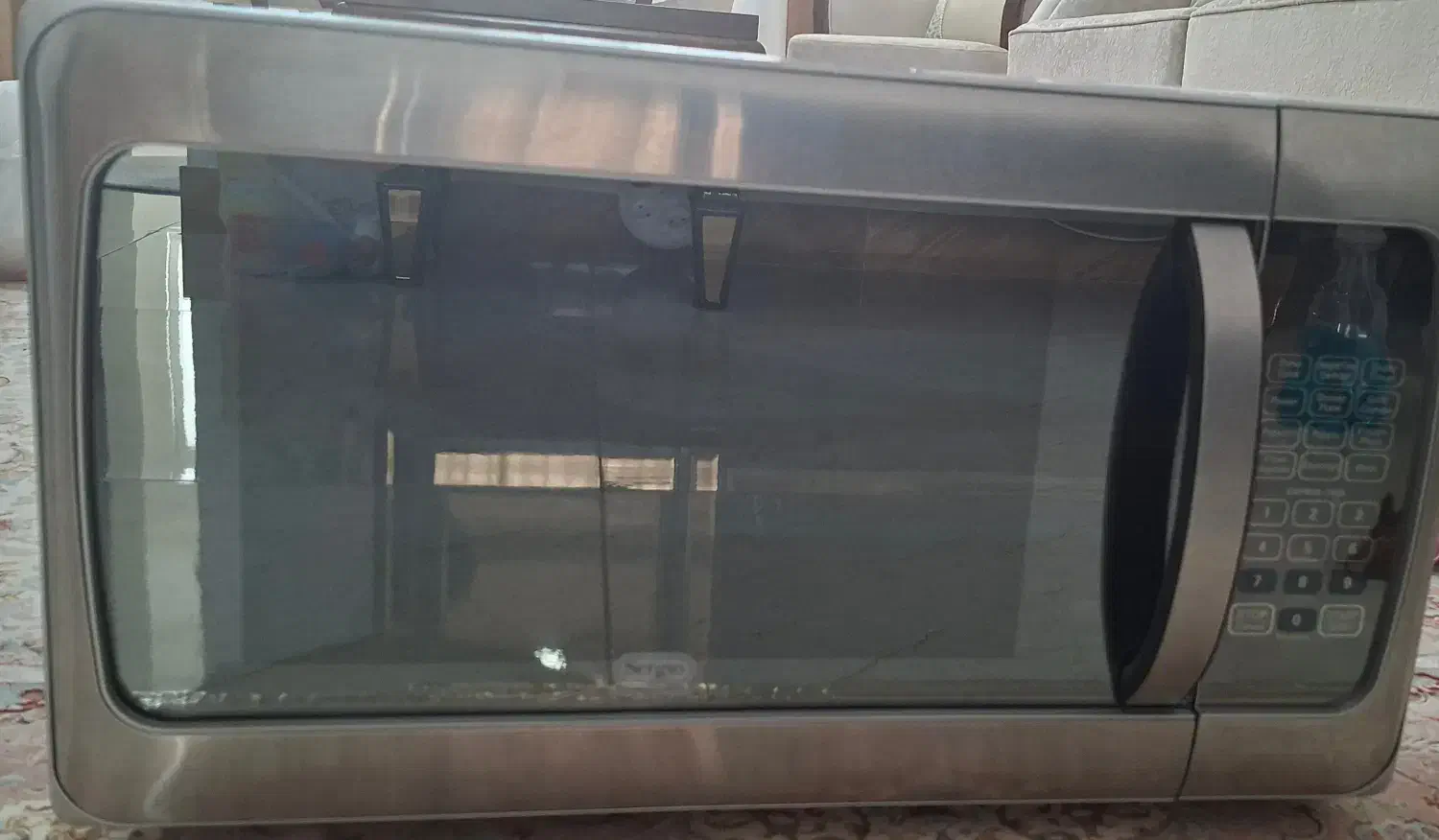 مایکروویو سرجیو ۳۰لیتری کاملاسالم و درحدنو|اجاق گاز و لوازم برقی پختوپز|رشت, دیلمان|دیوار