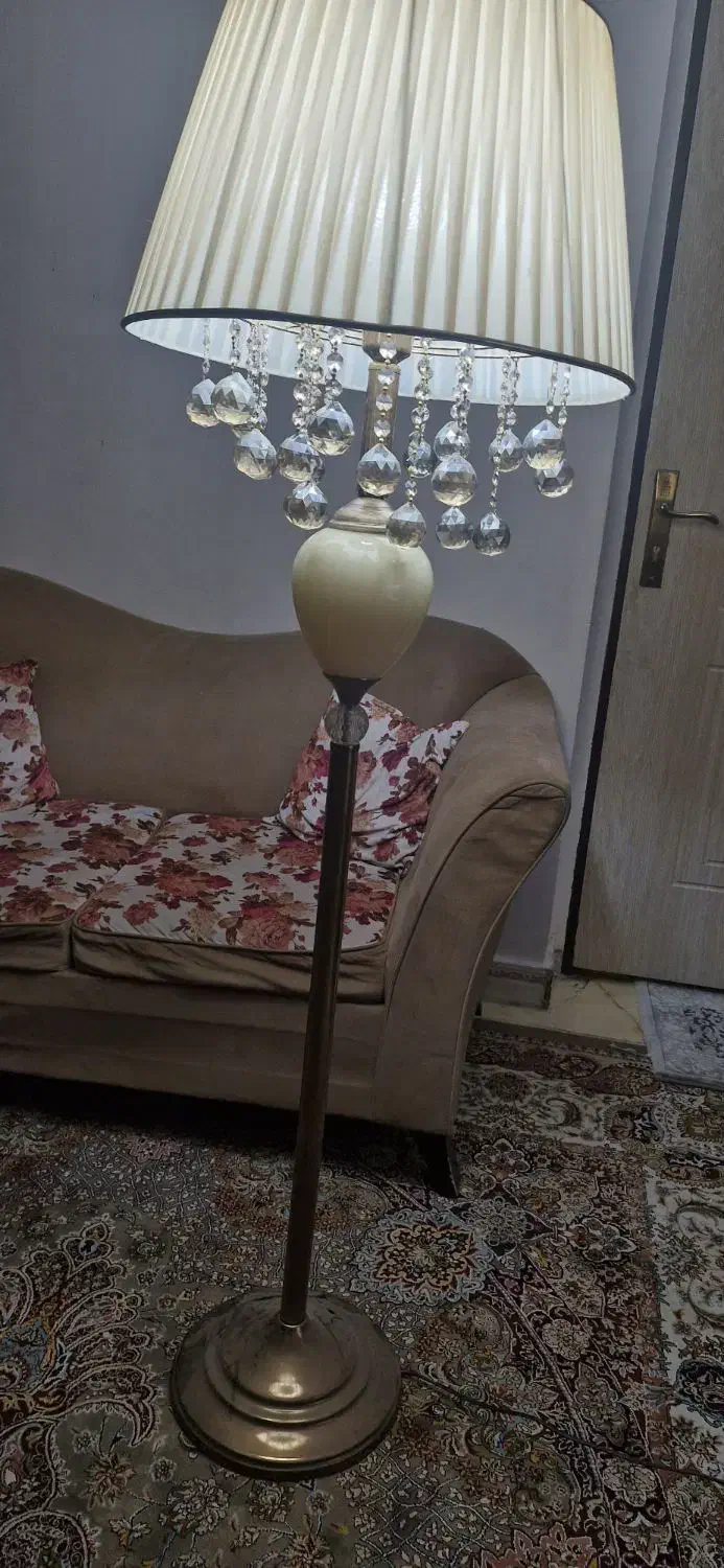 اباژور 2عدد|چراغ خواب و آباژور|بهارستان, |دیوار