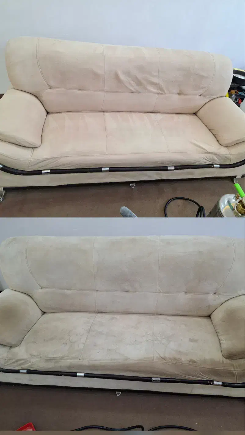 مبل شویی بادستگاه پاشش ومکش ومواد نانو سراسر اهواز|خدمات نظافت|اهواز, رسالت|دیوار