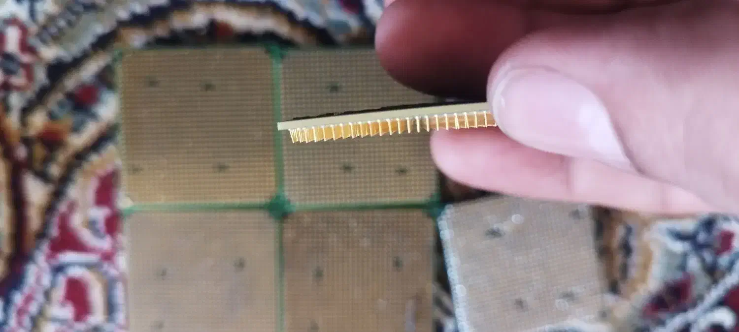 34 عدد پردازنده های پین دار طلایی|قطعات و لوازم جانبی رایانه|مشهد, شهرآرا|دیوار