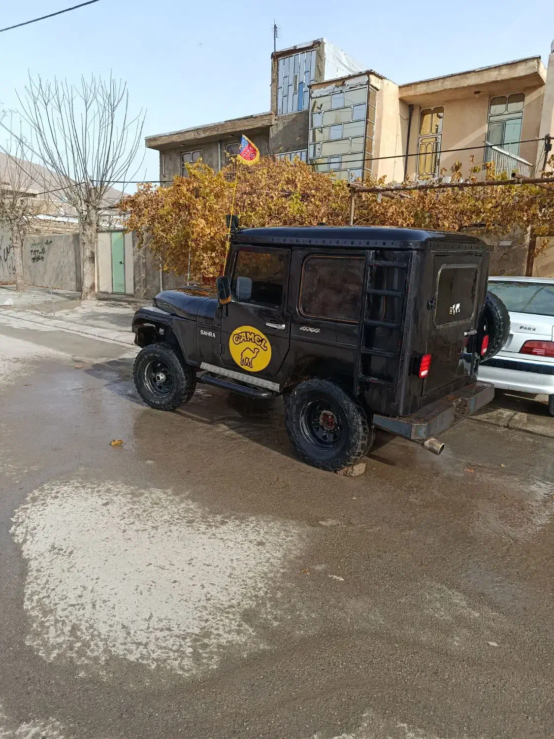 فروش جیپ صحرا مدل 75|خودرو کلاسیک|صحنه, |دیوار