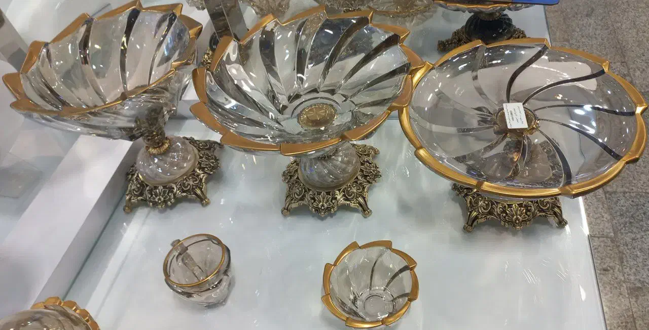 سرویس پذیرایی اینور شامپاین طلایی|ظروف سرو و پذیرایی|خان ببین, |دیوار