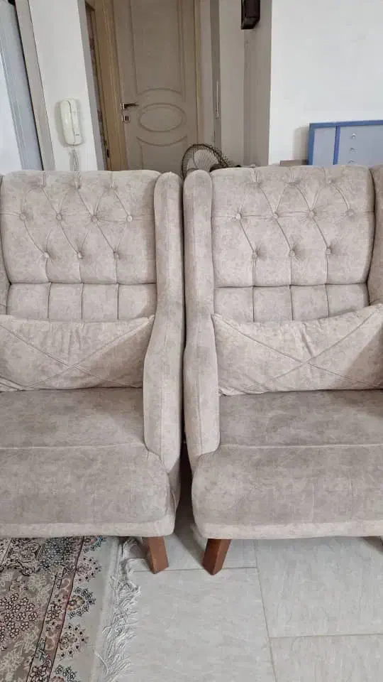 ست مبلمان ۷نفره سالم و تمیز|مبلمان خانگی و میز عسلی|تهران, کوثر|دیوار