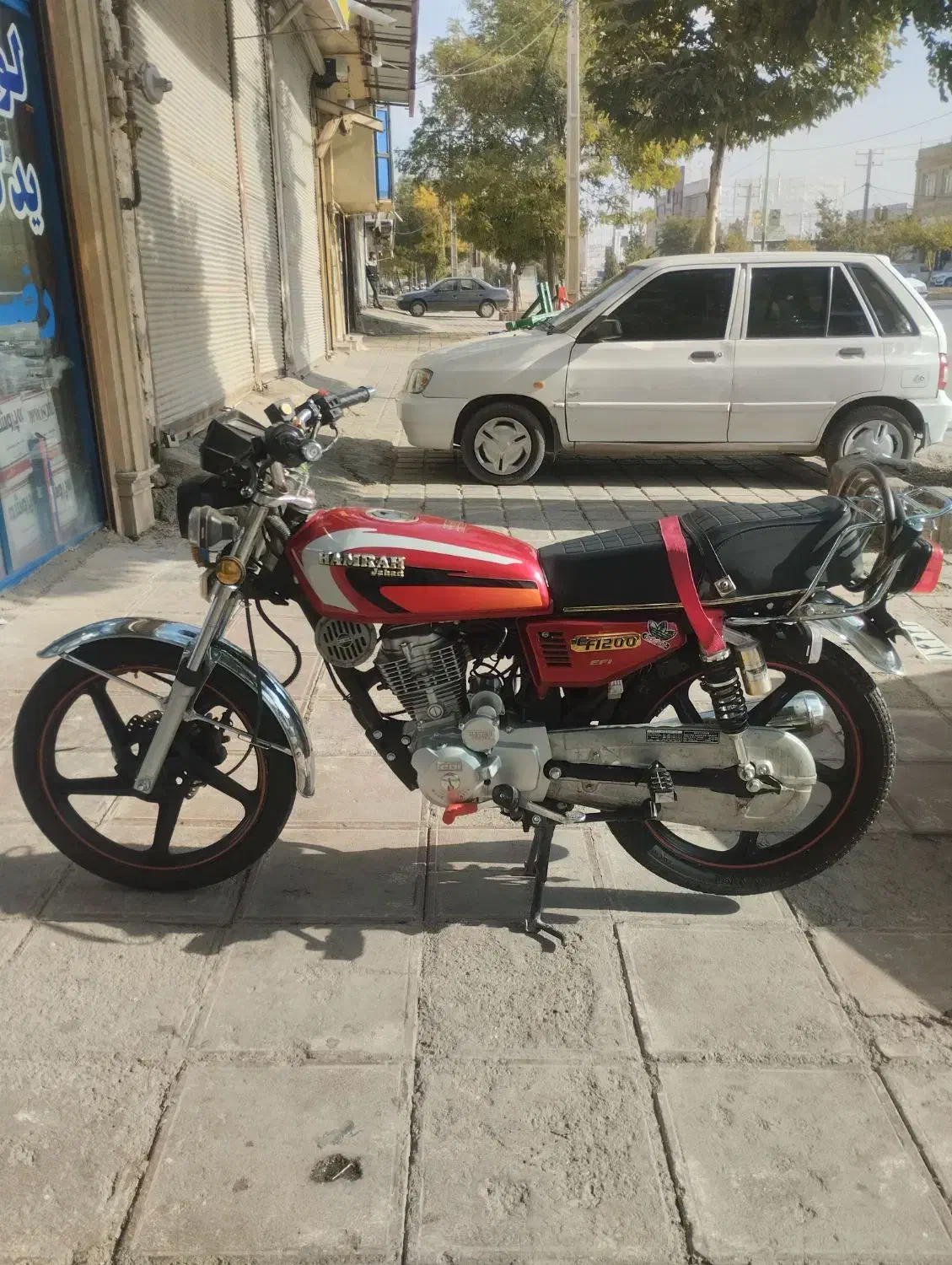 موتور سیکلت همراه 200سی سی|موتورسیکلت|نورآباد, |دیوار