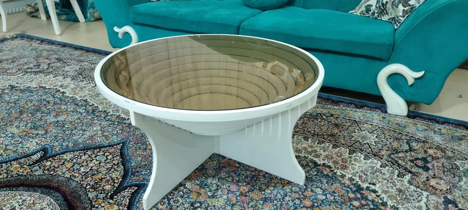 ست مبل و جلو مبلی و دوتا میز عسلی|مبلمان خانگی و میز عسلی|قائم‌شهر, |دیوار