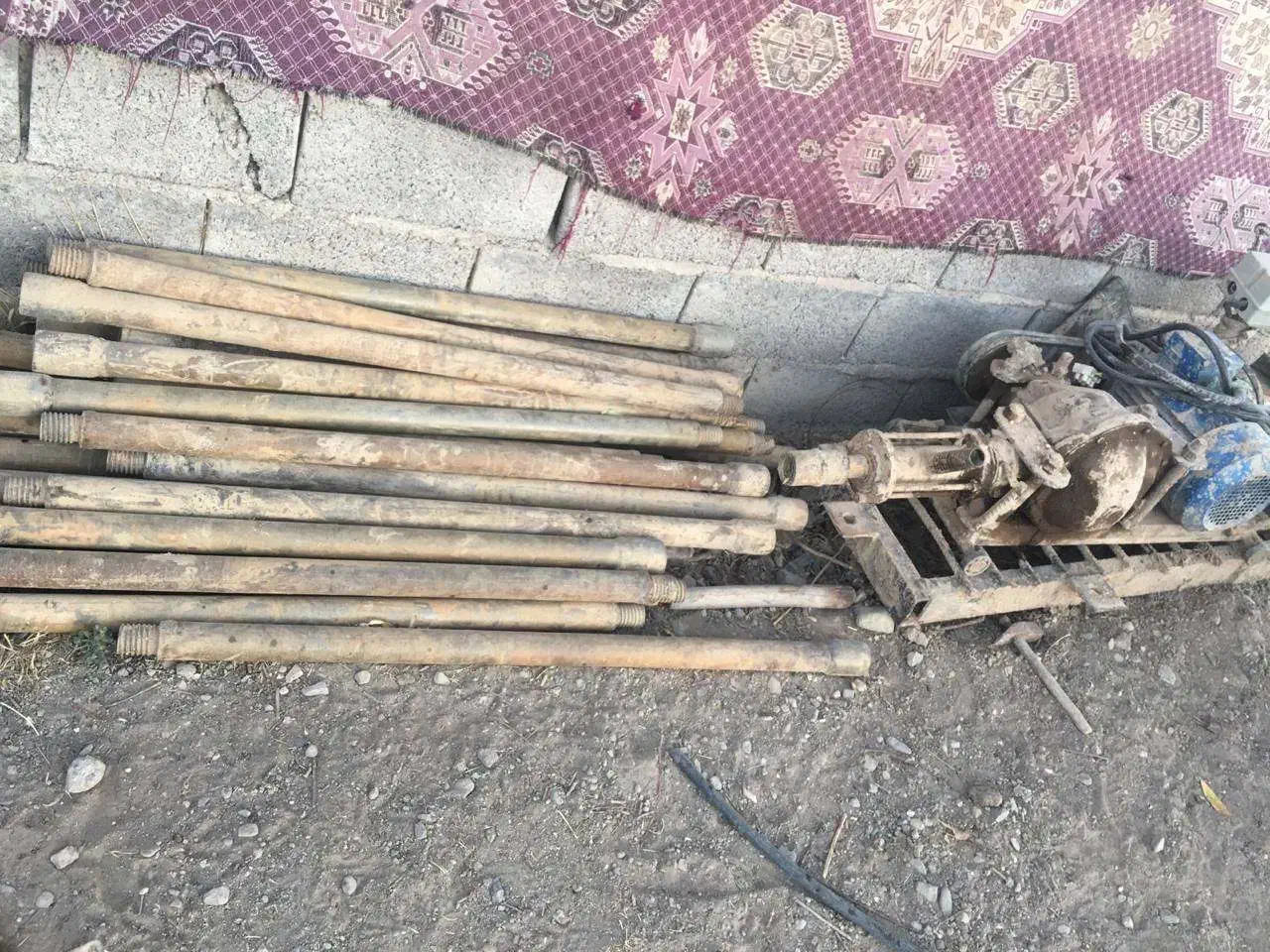 دستگاه روتاری|ابزارآلات|میانه, |دیوار