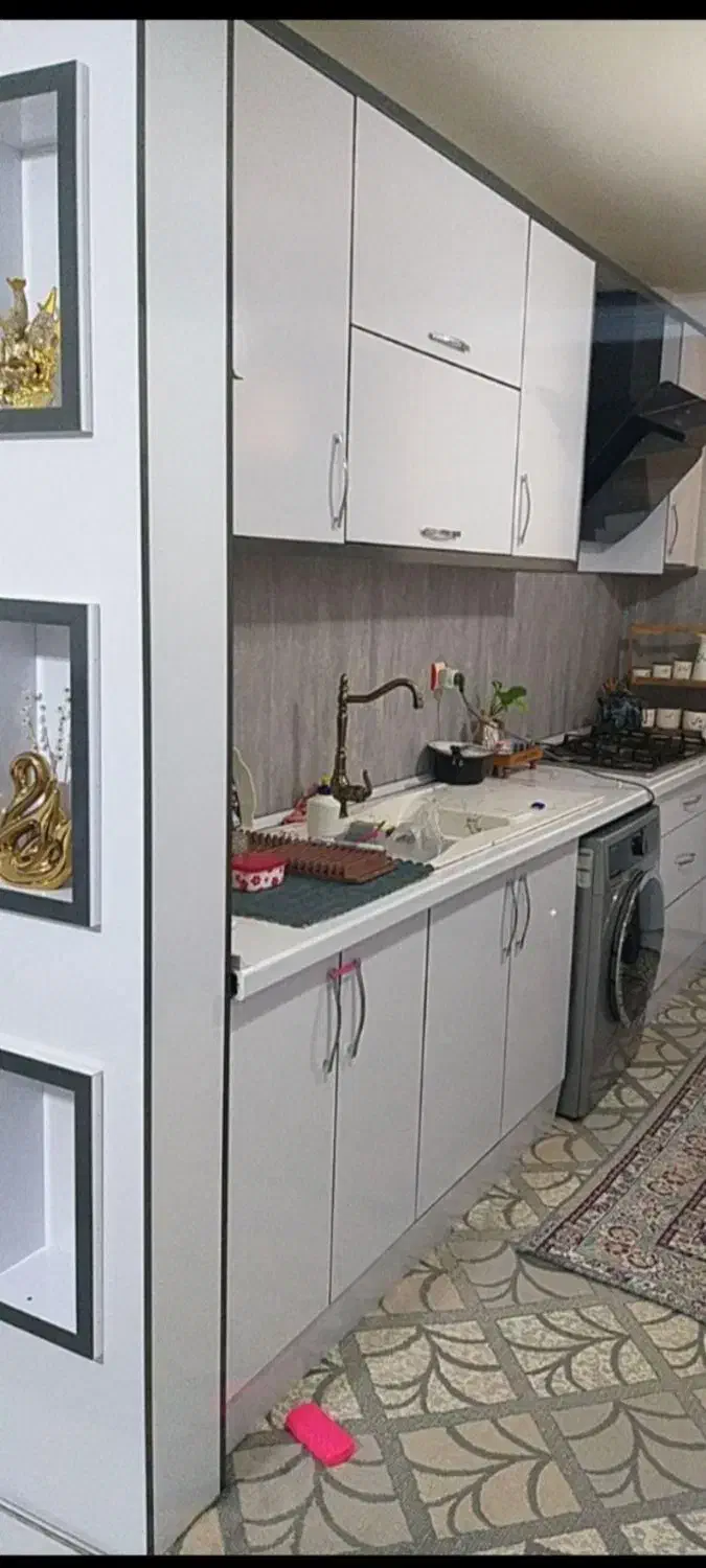 رنگ آمیزی انواع کمد دیواری و کابینت|خدمات پیشه و مهارت|بیرجند, |دیوار