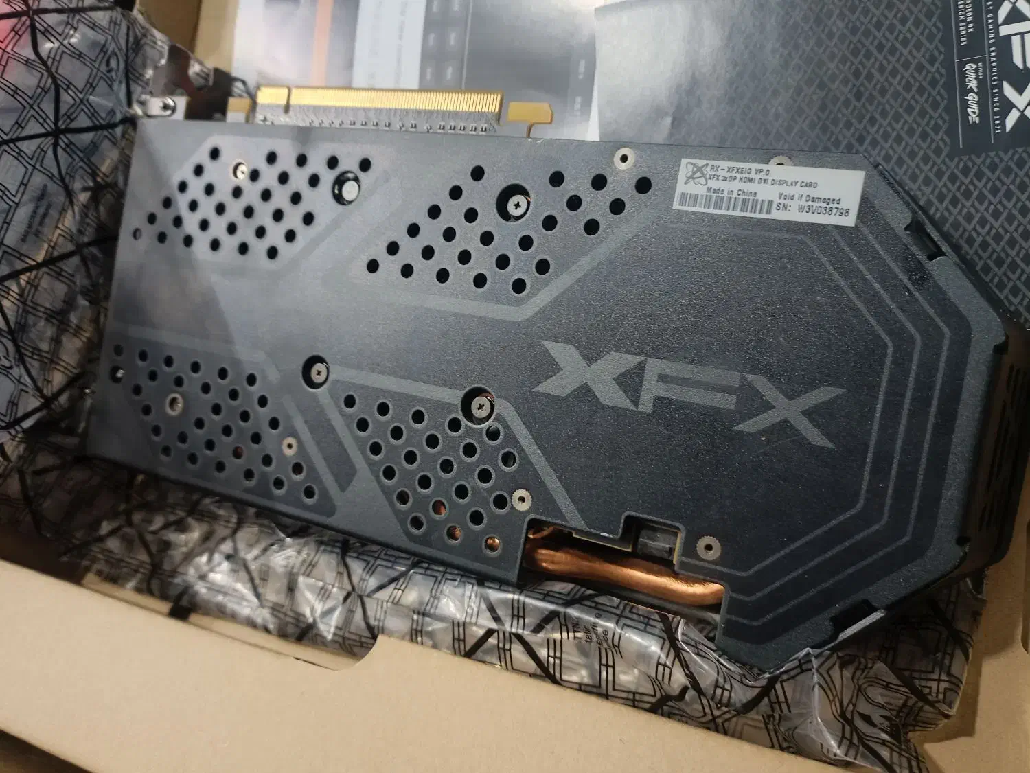 rx 580 در حد نو استفاده گیم|قطعات و لوازم جانبی رایانه|ری, ملکآباد|دیوار