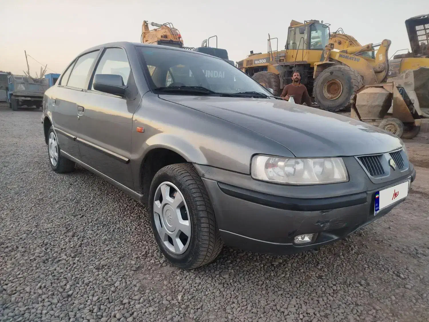 سمند۸۶دوگانه کارخانه|خودرو سواری و وانت|خوی, |دیوار