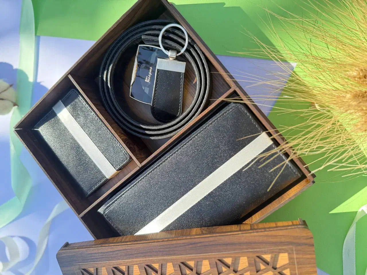 ست مردانه|کیف، کفش، کمربند|ری, جوانمرد قصاب|دیوار