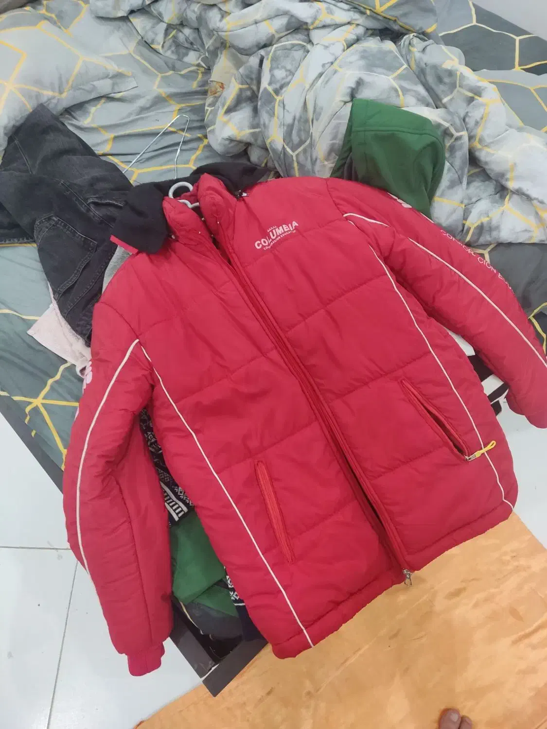 کاپشن کلمبیا 500|لباس|کرج, کوی مدرس|دیوار