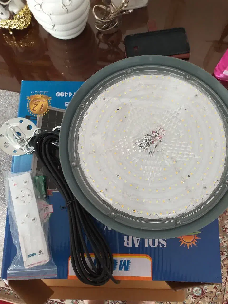 چراغ خورشیدی سوله ایی آکبند|لامپ و چراغ|مشهد, میعاد (شهرک غرب)|دیوار