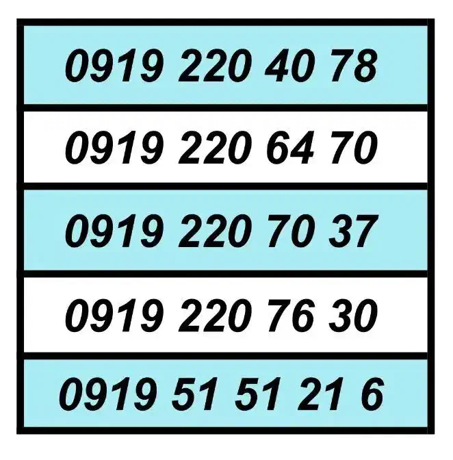 0919.220.70.37|سیم‌کارت|شهریار, شهریار|دیوار