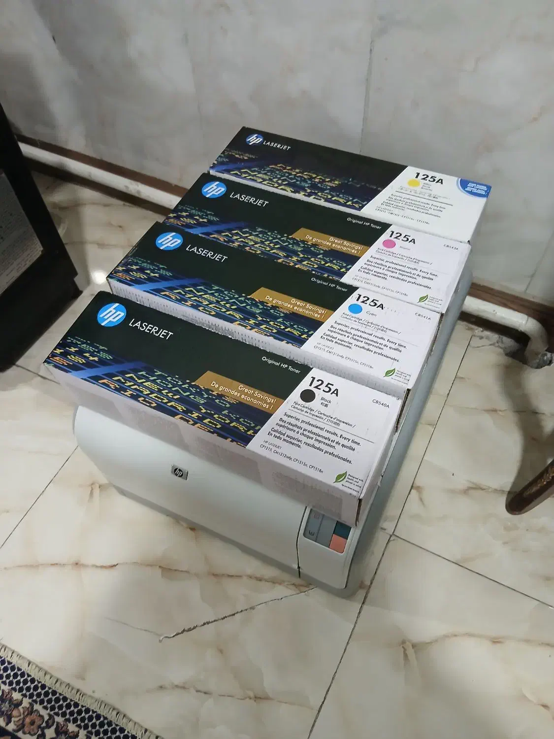 پرینتر لیزری رنگی 1215 HP|پرینتر، اسکنر، کپی، فکس|فردیس, فردیس|دیوار