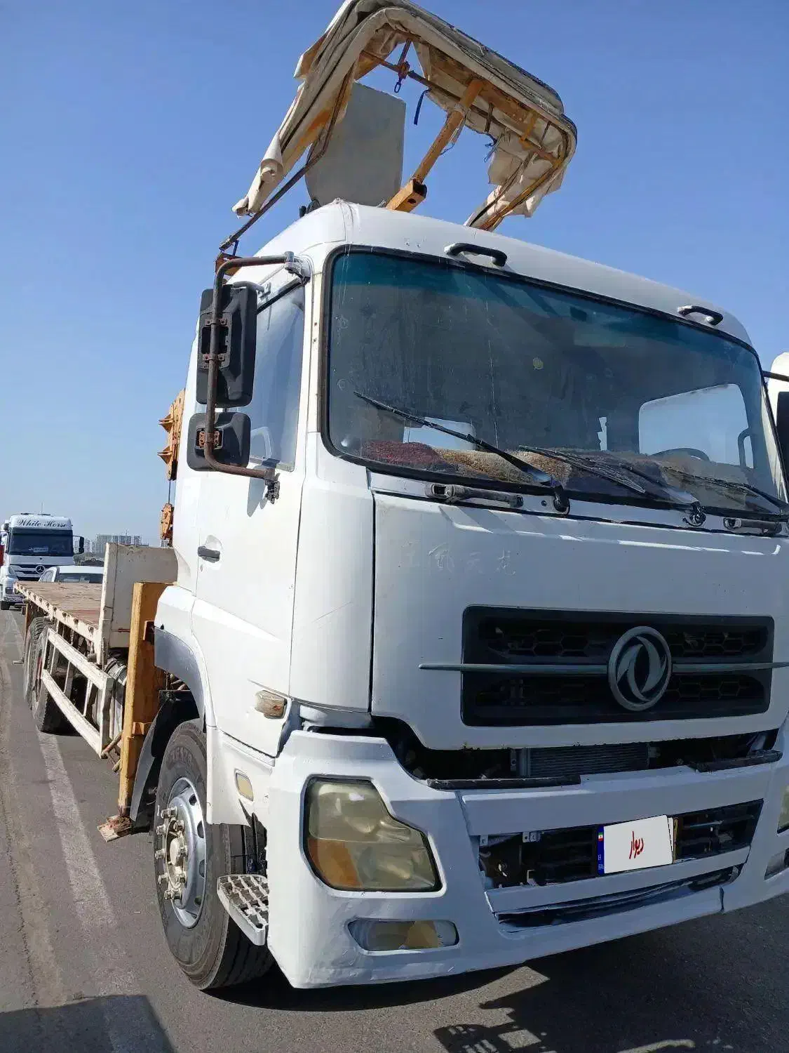 کامیون جرثیقلدار10تن|خودرو سنگین|کیش, |دیوار