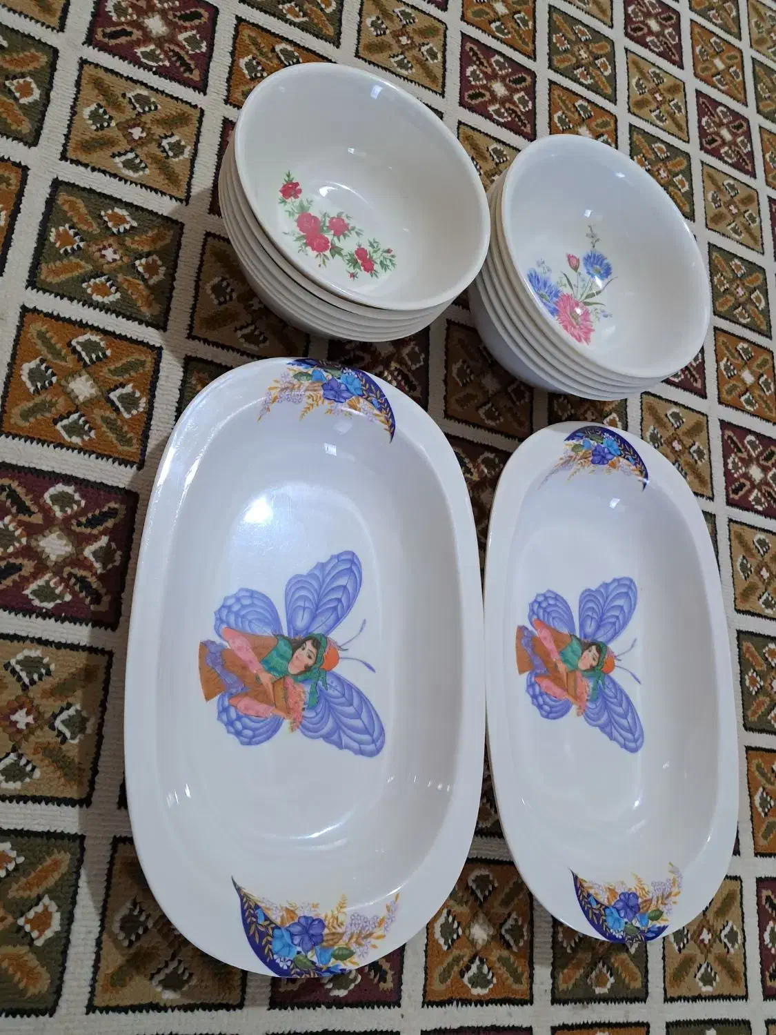 سلام دوعددمیوه خوری ۴۰۰هزارتومان|ظروف سرو و پذیرایی|ساوه, |دیوار