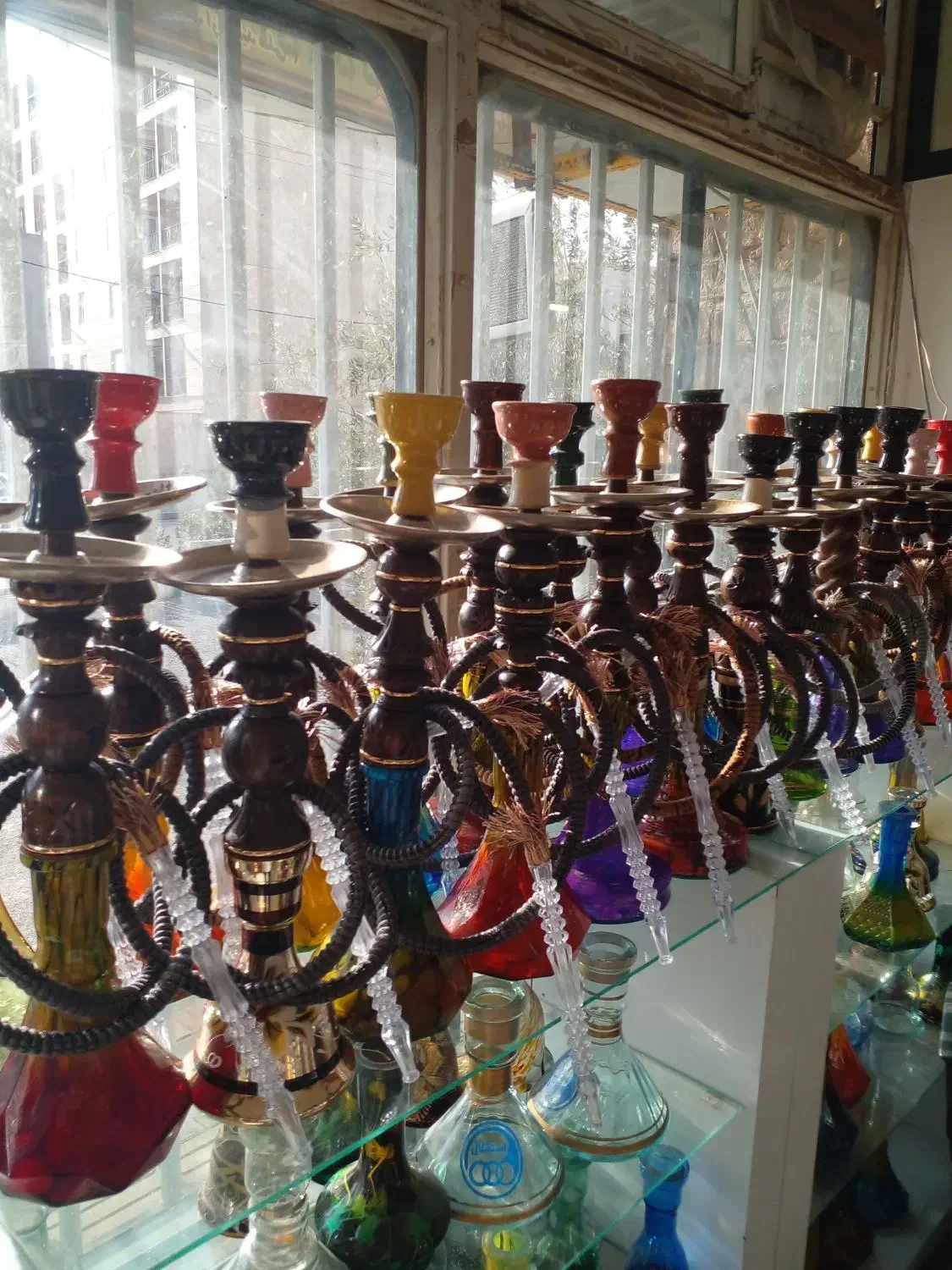 قلیان چوبی کامل|زیورآلات و اکسسوری|ساوه, |دیوار