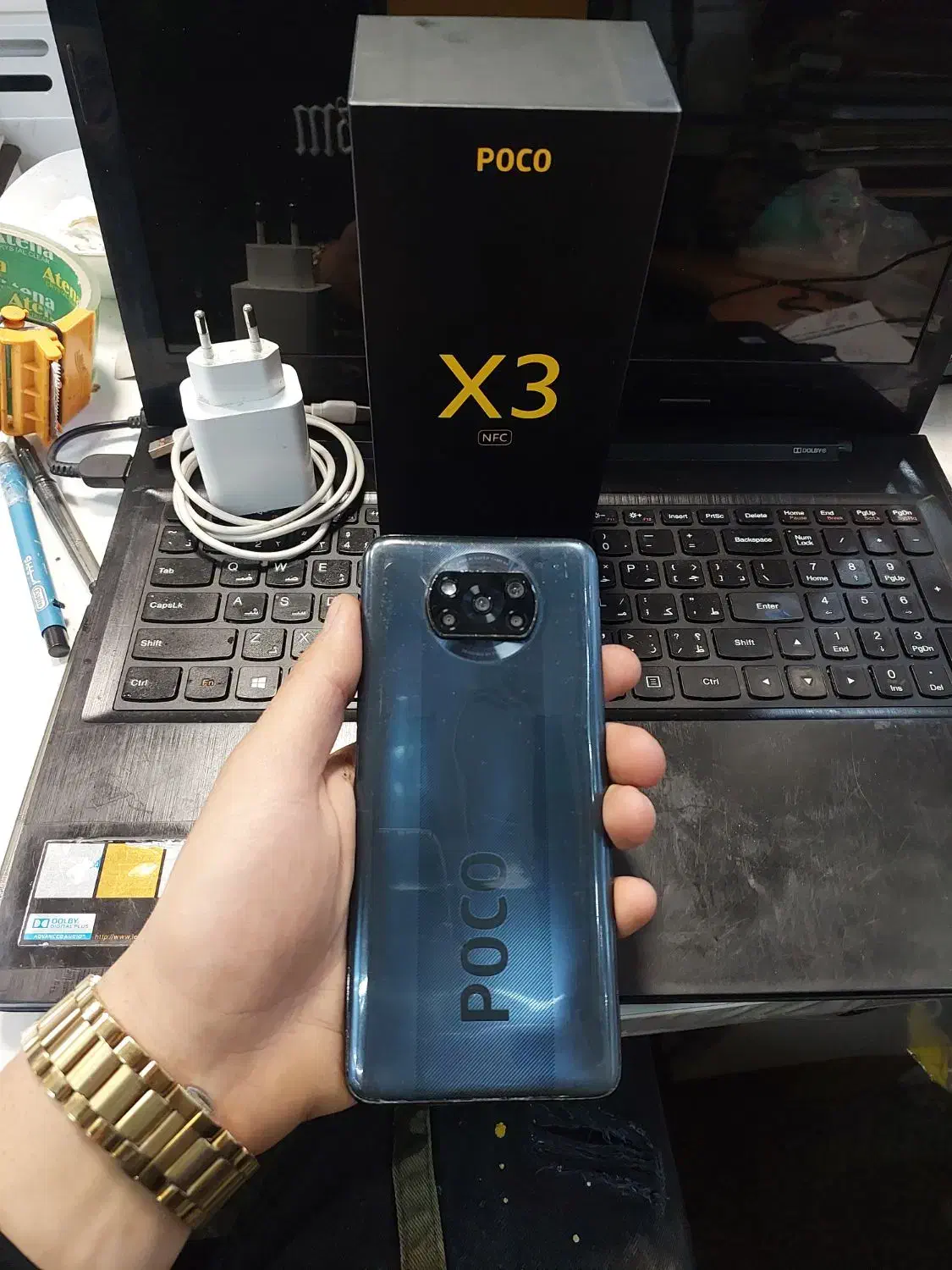 گوشی پوکوX3،حافظه128گ رام6،کاملاسالم،موبایل مختاری|موبایل|قرچک, مهدیه|دیوار