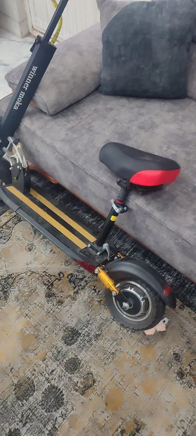 اسکوتر برقی در حد نو|دوچرخه، اسکیت، اسکوتر|سیرجان, |دیوار