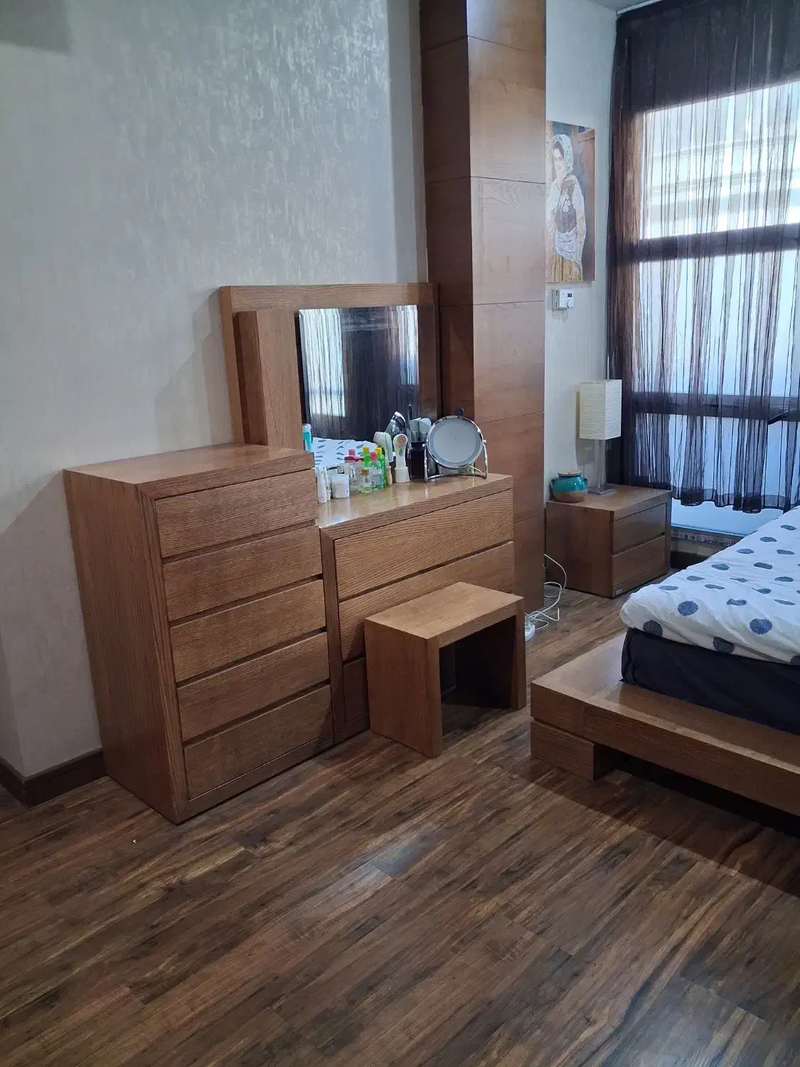 تخت خواب مدرن|تخت و سرویس خواب|اصفهان, باغ زرشک|دیوار