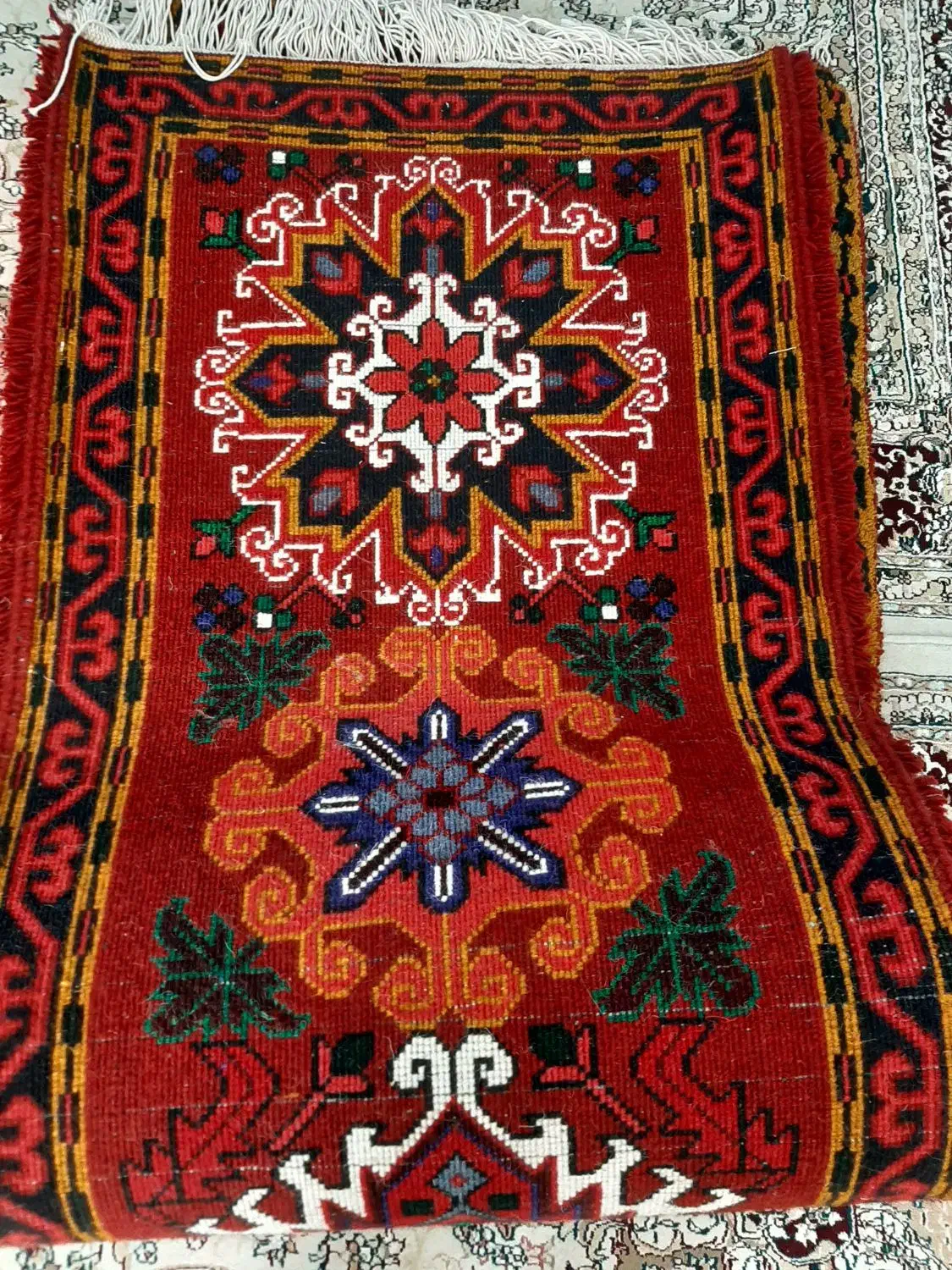 فرش کناره|فرش|تبریز, |دیوار