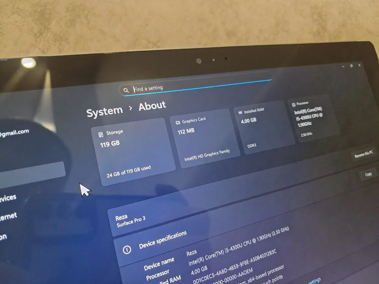 سرفیس pro 3 درحد اکبند خونگی لوازم کامل|رایانه همراه|تهران, شهرک دریا|دیوار