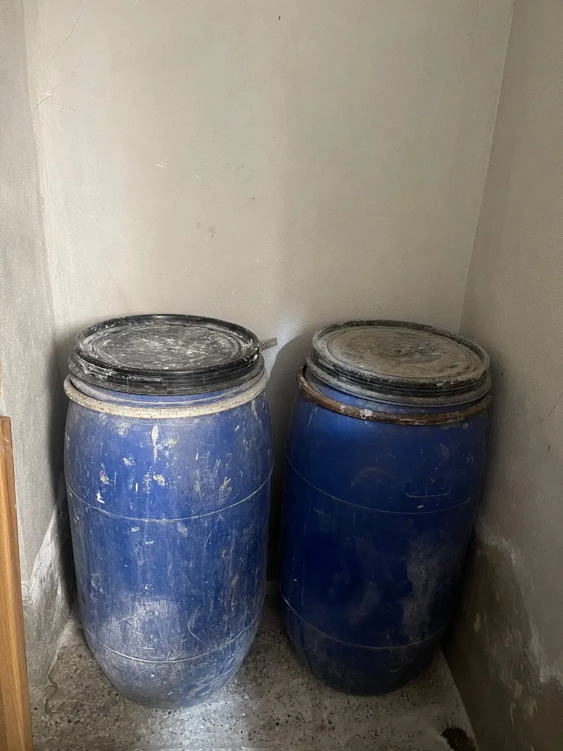 بشکه|ظروف نگهدارنده، پلاستیکی، یک‌بارمصرف|گرگان, |دیوار