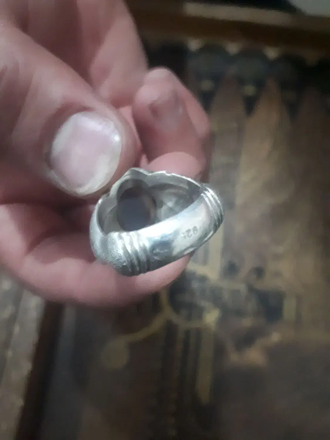 انگشتر دستساز عقیق دو پوست باباقوری|جواهرات|شیراز, سینما سعدی|دیوار