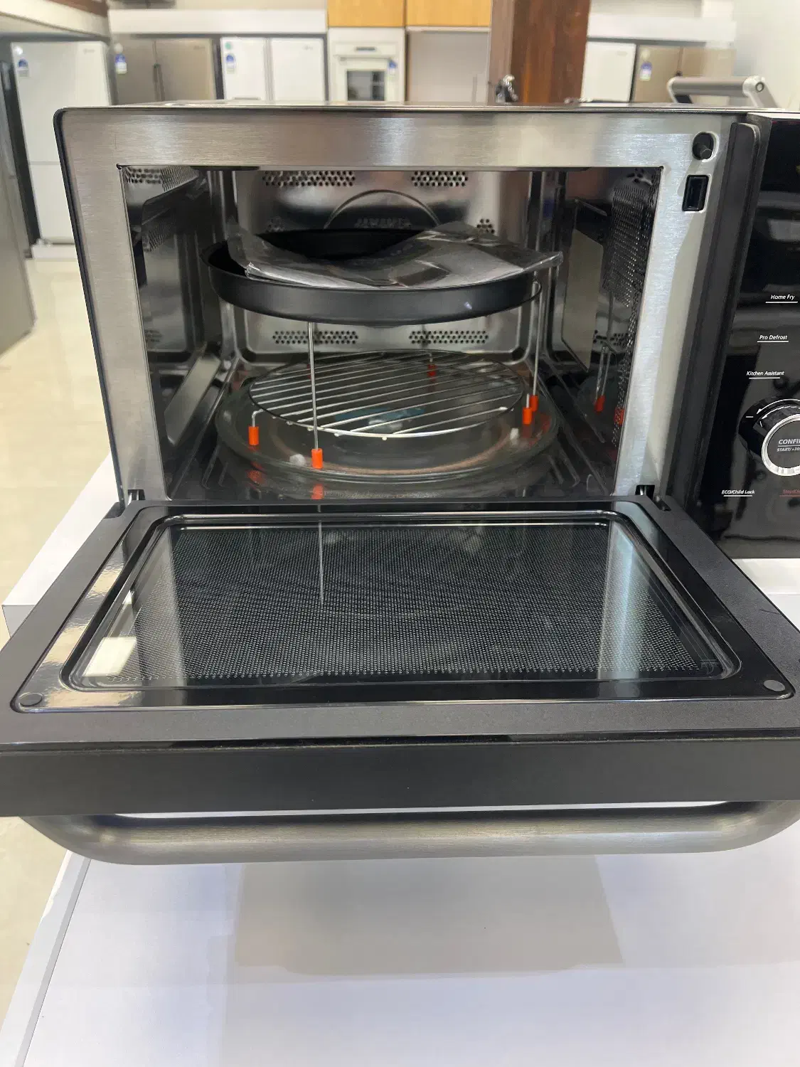 مایکروویو اسنوا مشکی SMO-FM30GCB|اجاق گاز و لوازم برقی پختوپز|قزوین, |دیوار