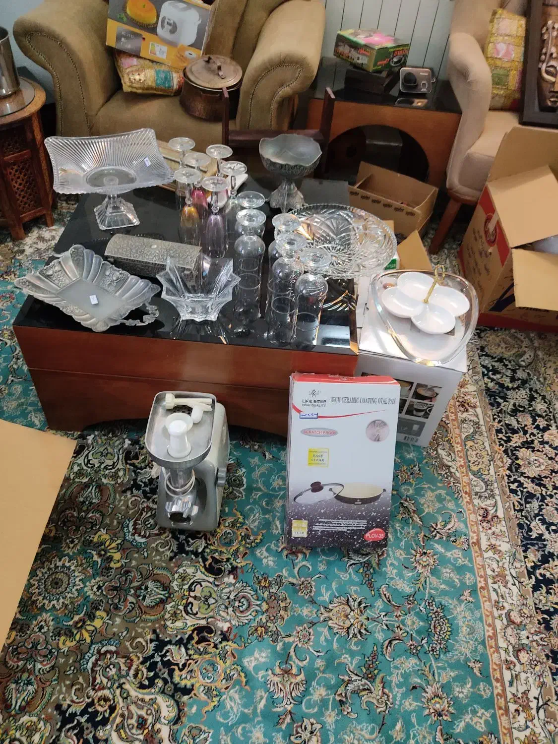 وسایل دست دوم|ظروف سرو و پذیرایی|شاهین‌شهر, خانه کارگر|دیوار