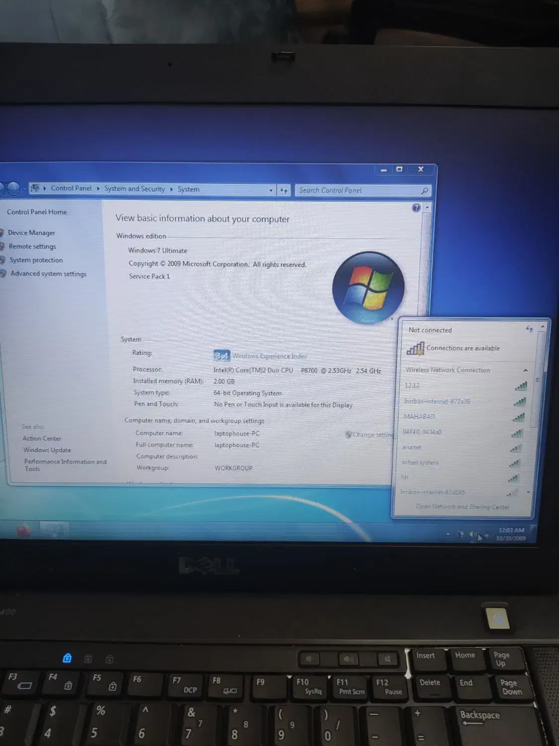 لپتاپ dell  e6400|رایانه همراه|مهاباد (آذربایجان غربی), |دیوار