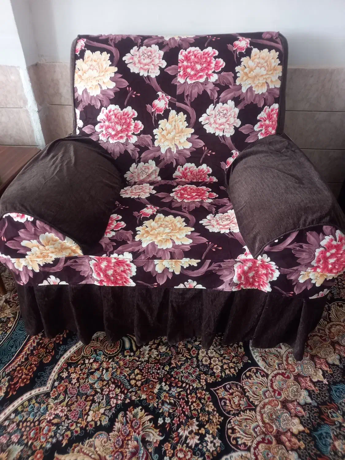 کاور یا رو مبلی|مبلمان خانگی و میز عسلی|فرح دشت, |دیوار