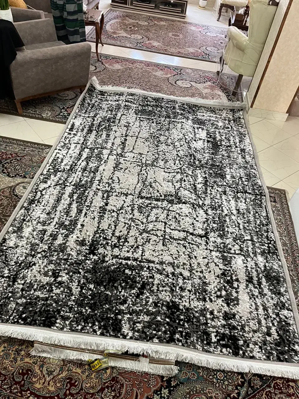 دو عدد پادری (فرش) ۶ متری نو پانخورده|پادری|کرج, باغستان|دیوار