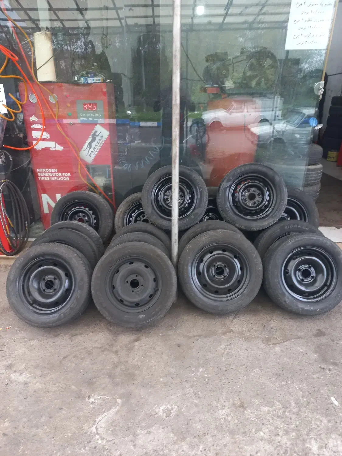 رینگ لاستیک دست دو سواری از سایز ۱۳تا ۱۹|قطعات یدکی و لوازم جانبی|آستانه اشرفیه, |دیوار