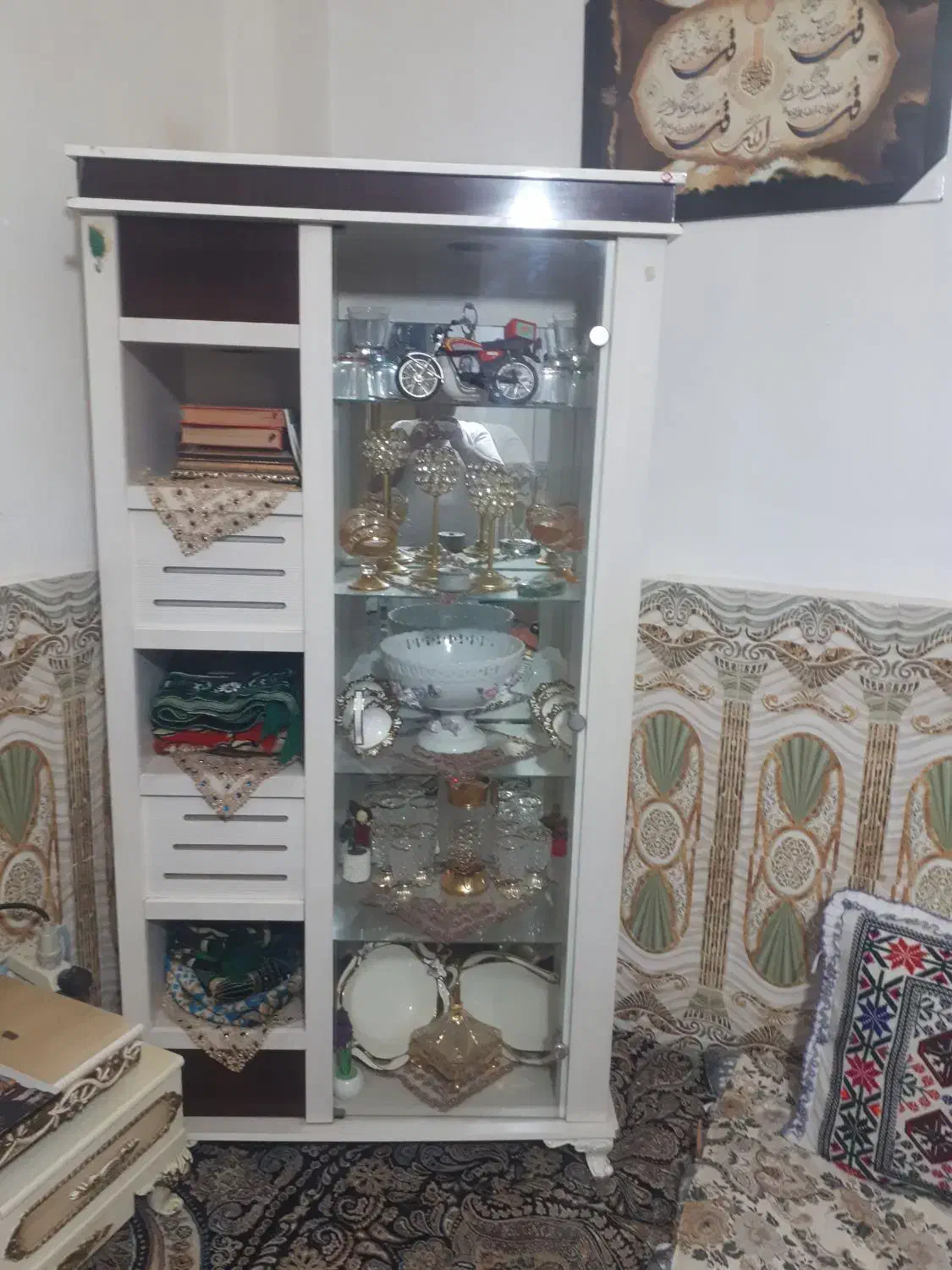 بوفه کلاسیک،کاملانو|مبلمان خانگی و میز عسلی|زاهدان, |دیوار