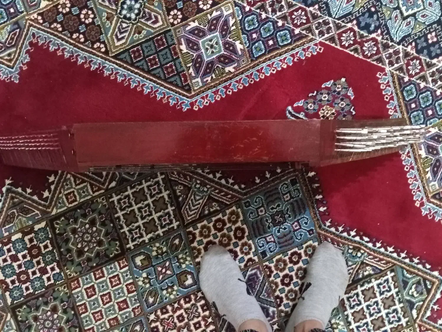 سنتور کاملا سالم|سازهای سنتی|اردبیل, |دیوار