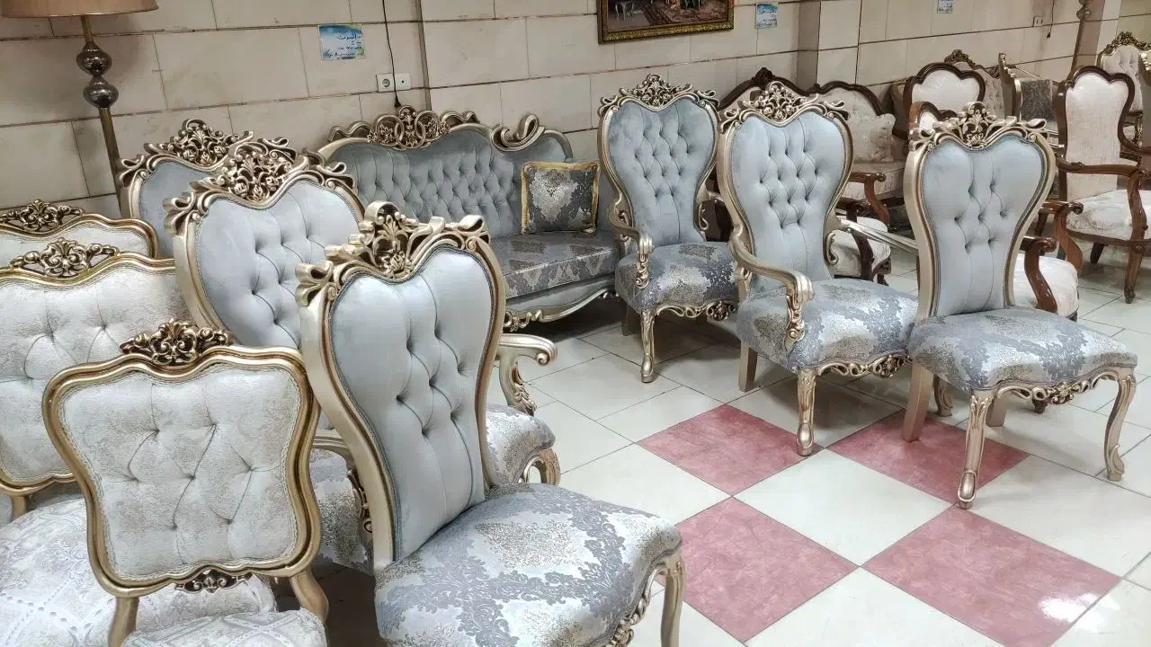 مبل افسسون طوسی گالری مبل ایران آماده تحویل 30%ت|مبلمان خانگی و میز عسلی|اهواز, گلستان|دیوار
