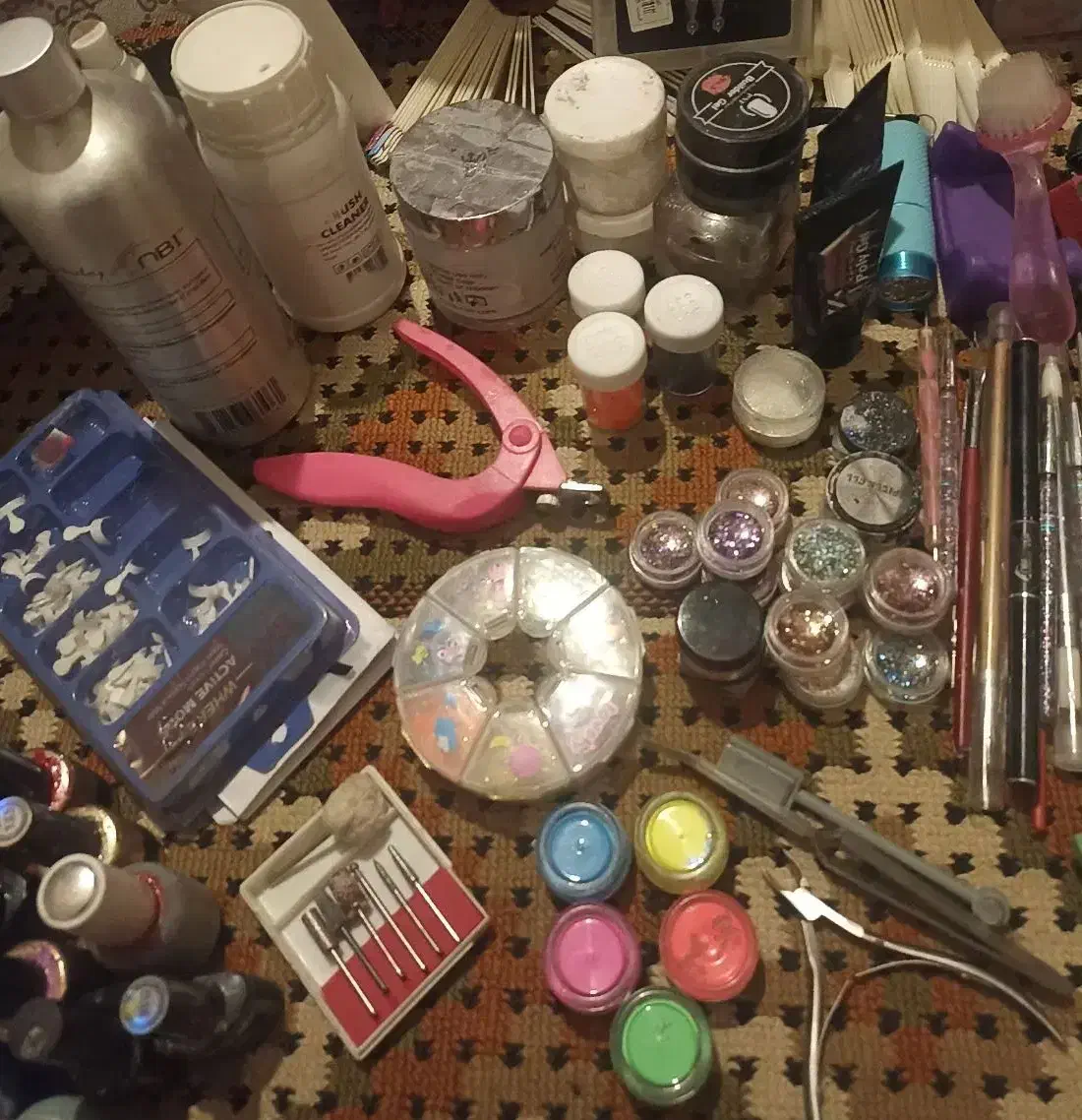 وسایل کاشت ناخن کامل|آرایشی، بهداشتی، درمانی|مشهد, فارغ التحصیلان|دیوار