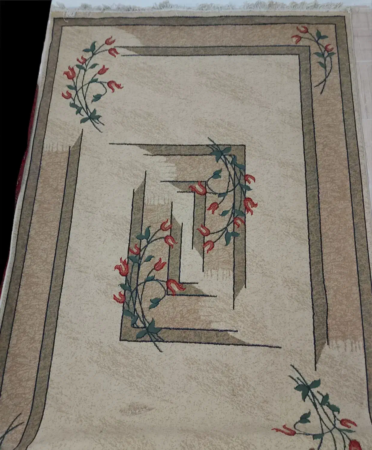 دو تخته فرش فانتزی ۶ متری|فرش|سبزوار, شهدا|دیوار