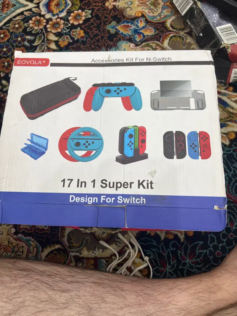 لوازم جانبی و اکسسوری نینتندو ۱۷ تیکه|کنسول، بازی ویدئویی و آنلاین|تبریز, |دیوار