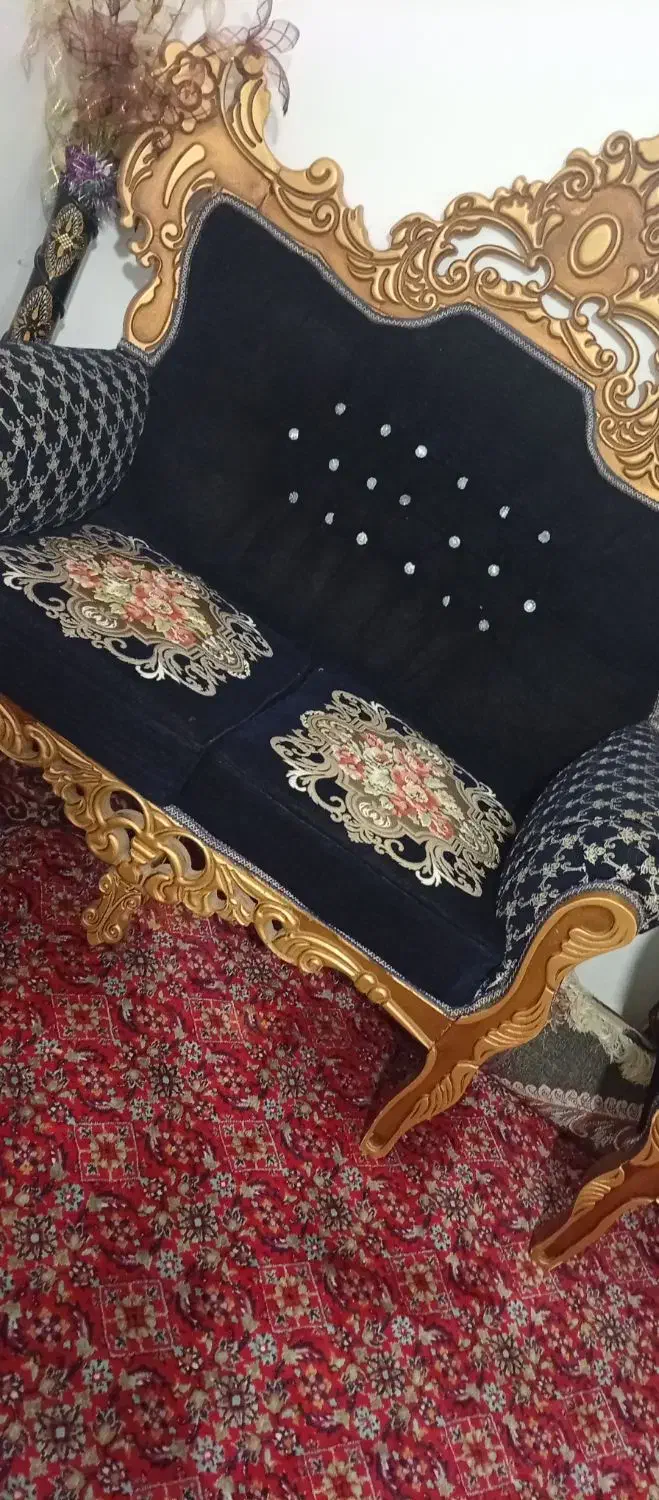 مبلمان بسیار زیبا|مبلمان خانگی و میز عسلی|رودبار (کرمان), |دیوار